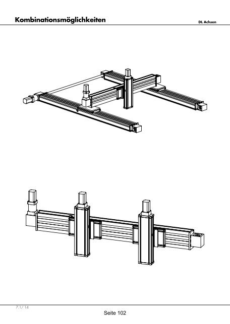 Positioniersysteme - Lineartechnik Korb