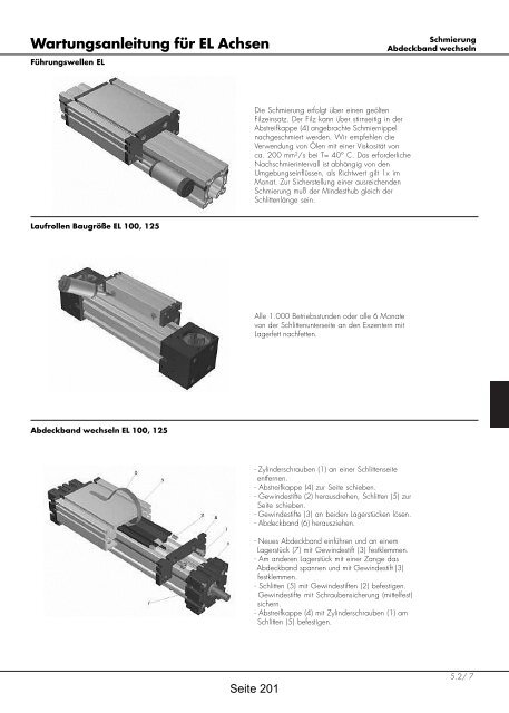 Positioniersysteme - Lineartechnik Korb