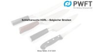 Schleifergebnis Horl 2 Rollschleifer Belgischer Brocken