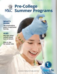 NSLC Pre-College Summer Programs Guide 2024