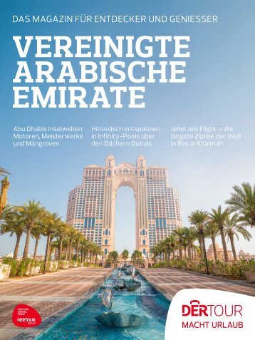 DERTOUR Magazin Vereinigte Arabische Emirate 2024