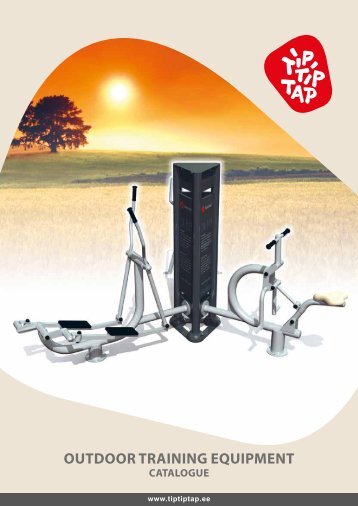 Katalog Outdoor Fitness (englisch)