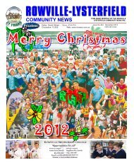 Download current PDF edition - Rowville Lysterfield Comunity News
