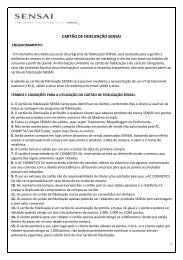 QR CODE REGULAMENTO CARTÃO FIDELIZAÇÃO SENSAI