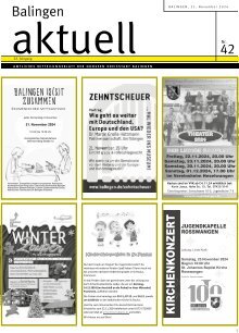 Balingen aktuell Nr. 42