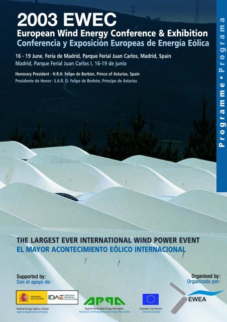 montage def progr.EWEC 2003 - European Wind Energy Association