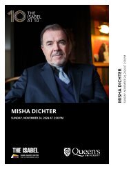 MIsha Dichter | House Program| November 24, 2024