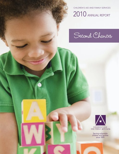 2010: Second Chances - Children's Aid and Family Services