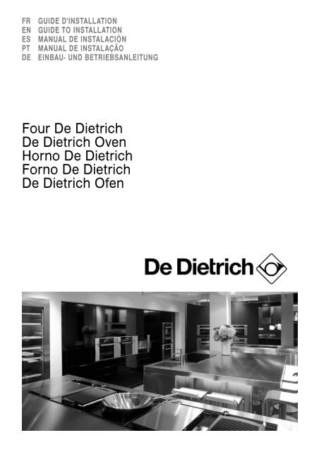 Four De Dietrich De Dietrich Oven Horno De Dietrich Forno De ...