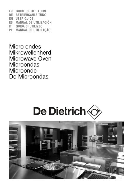 de dietrich combi microwave oven