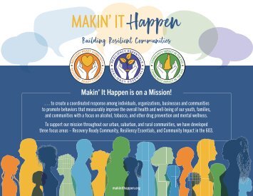 Makin' It Happen 2024 "Overview Brochure" • Designed by Studio Mystic +1[617] 697-1349