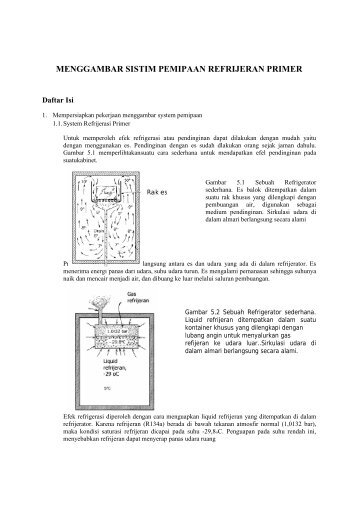 menggambar sistim pemipaan refrijeran primer - SMKN 3 Buduran ...