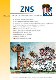 Zahnärztlicher Bezirksverband Schwaben