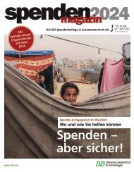 Spendenmagazin 2024