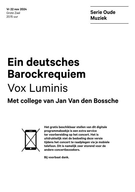 2024 11 22 Ein deutsches Barockrequiem - Vox Luminis