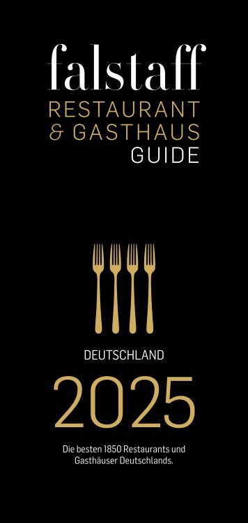 Falstaff Restaurant- & Gasthausguide Deutschland 2025