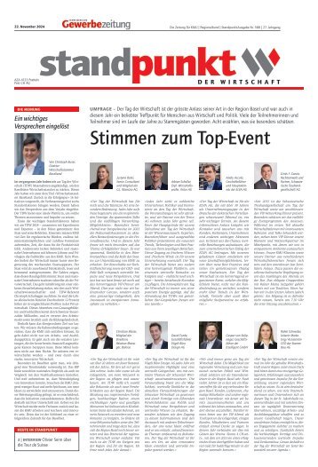 Standpunkt 588, 22. November 2024