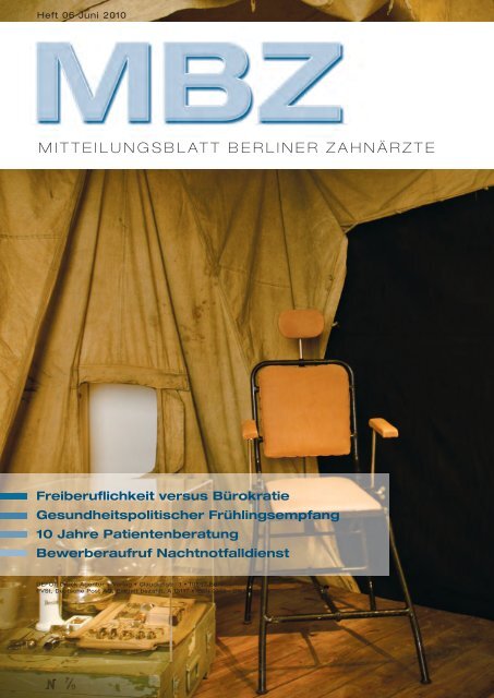 MBZ Ausgabe 06/2010 - Zahnärztekammer Berlin