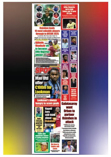 COMPLETE SPORTS - THURSDAY, NOV 21, 2024