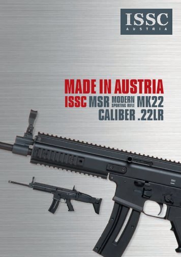 THE MK 22 MADEINAUSTRIACOMBINING ... - ISSC Handels GmbH