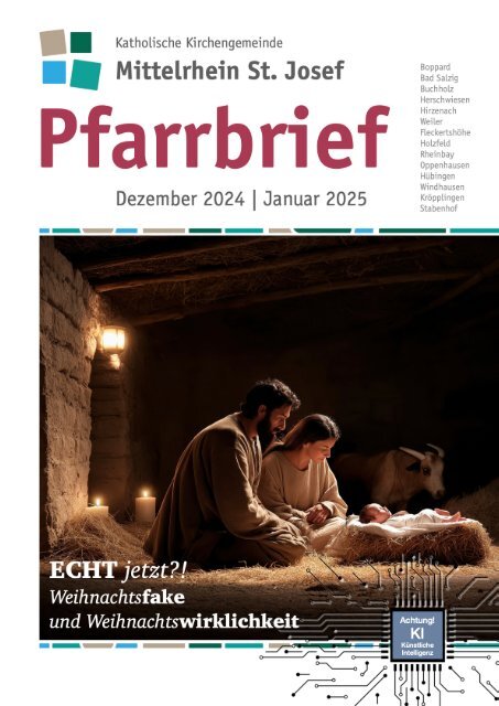 Pfarrbrief Dezember 24 / Januar 25