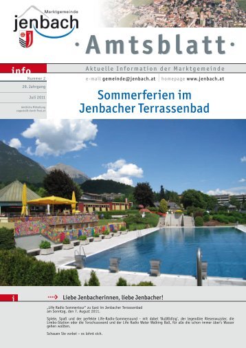 Amtsblatt Amtsblatt - Jenbach