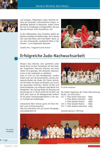 Amtsblatt Amtsblatt - Jenbach