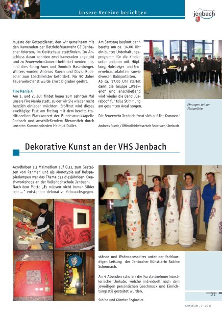 Amtsblatt Amtsblatt - Jenbach