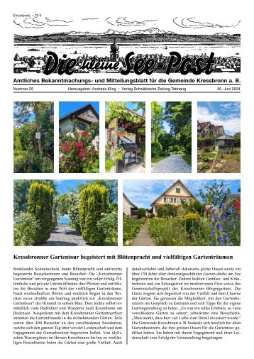 20.06.2024 Die kleine See-Post