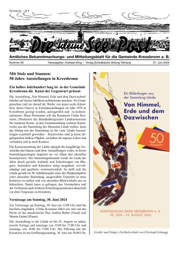 27.06.2024 Die kleine See-Post