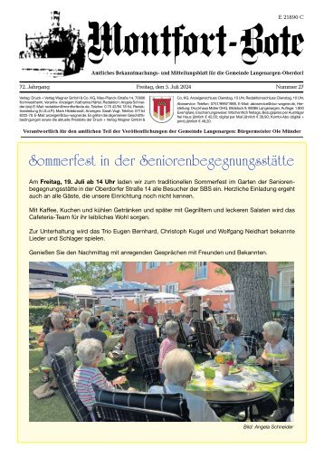 05.07.2024 Montfort-Bote