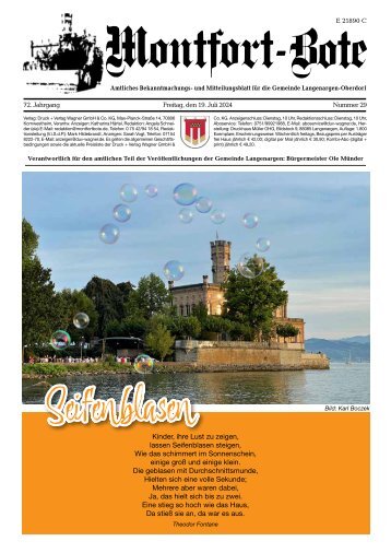 19.07.2024 Montfort-Bote