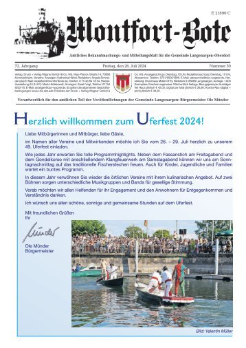 26.07.2024 Montfort-Bote