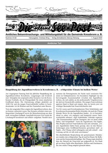 01.08.2024 Die kleine See-Post