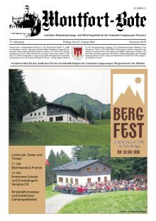 23.08.2024 Montfort-Bote