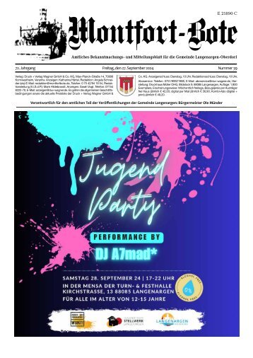 27.09.2024 Montfort-Bote