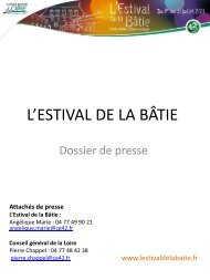 L'ESTIVAL DE LA BÂTIE - Forez Tourisme