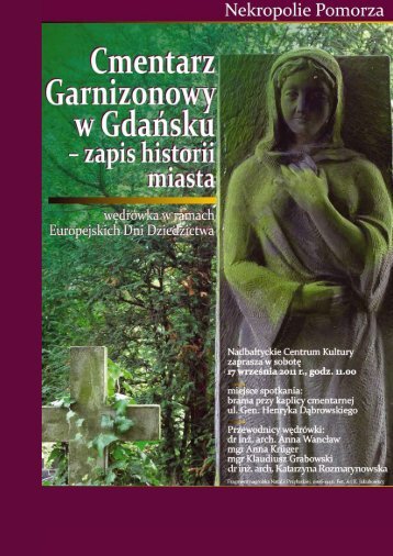 CMENTARZ GARNIZONOWY.pdf - Europejskie dni dziedzictwa