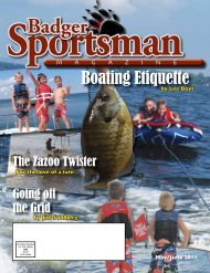 Get this Issue - Badger Sportsman Magazine