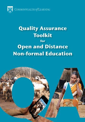 Quality Assurance Toolkit for Open and Distance Non-formal ...