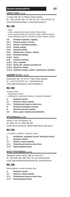 predseda predstavenstva - domexpo