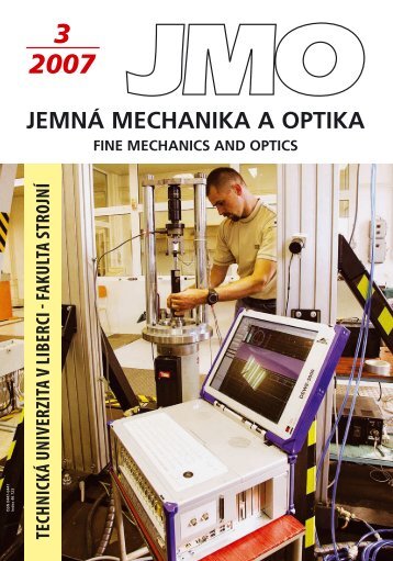 technická univerzita v liberci fakulta strojní - Jemná mechanika a ...