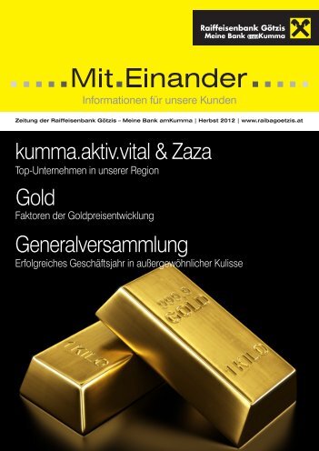 Generalversammlung kumma.aktiv.vital & Zaza Gold