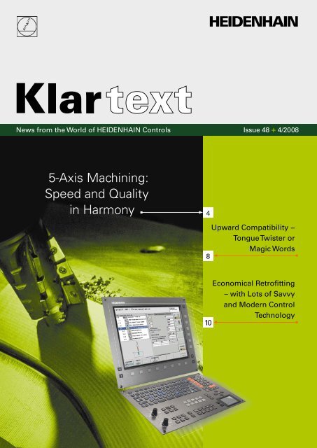 Klartext 48 | download PDF - heidenhain