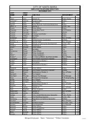 12-2012 TELEPHONE LIST ALL EMPLOYEES - City of Santa Maria