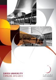 Student Handbook Zayed University