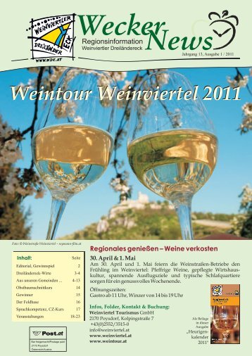 Wecker News Ausgabe 1/2011 - Hauskirchen