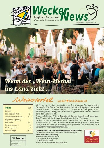 Wecker News Ausgabe 3/2011 (5,93 MB - Hauskirchen