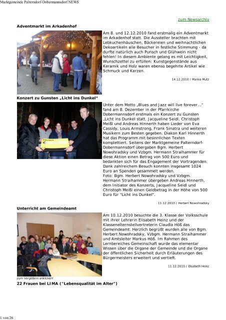 Archiv_2010 (pdf) - Marktgemeinde Palterndorf-Dobermannsdorf