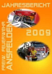 Jahresbericht 2009 [ PDF ] - FF Ansfelden